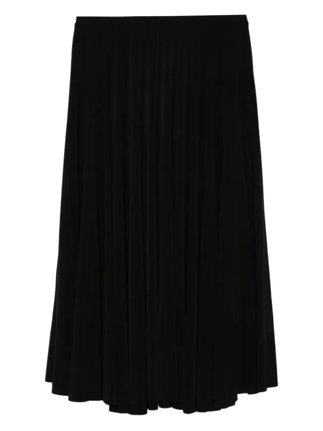 Norma Kamali Norma Kamali プリーツミディスカートの商品画像