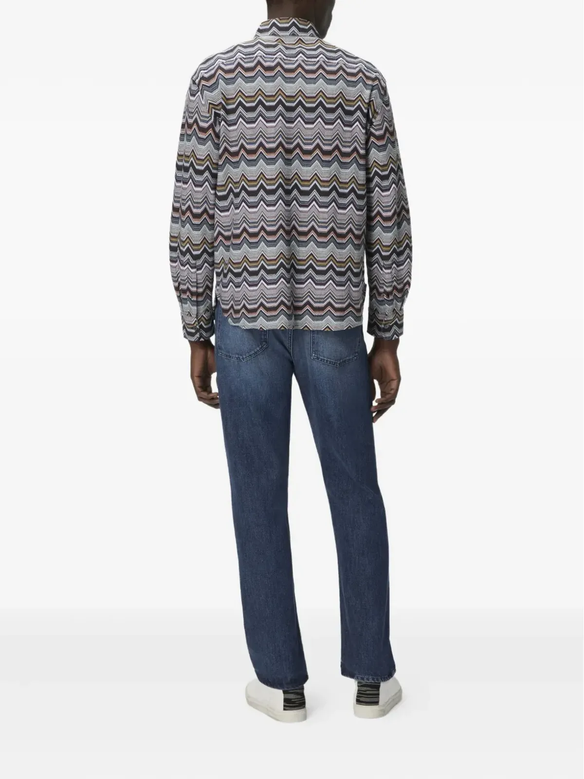 Missoni ジグザグ柄長袖シャツ - 画像3