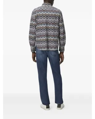 Missoni ジグザグ柄長袖シャツ - サムネイル3