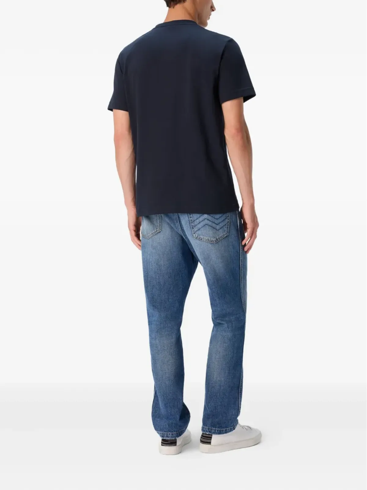 Missoni embroidered-detail T-shirt - Blue - 画像3