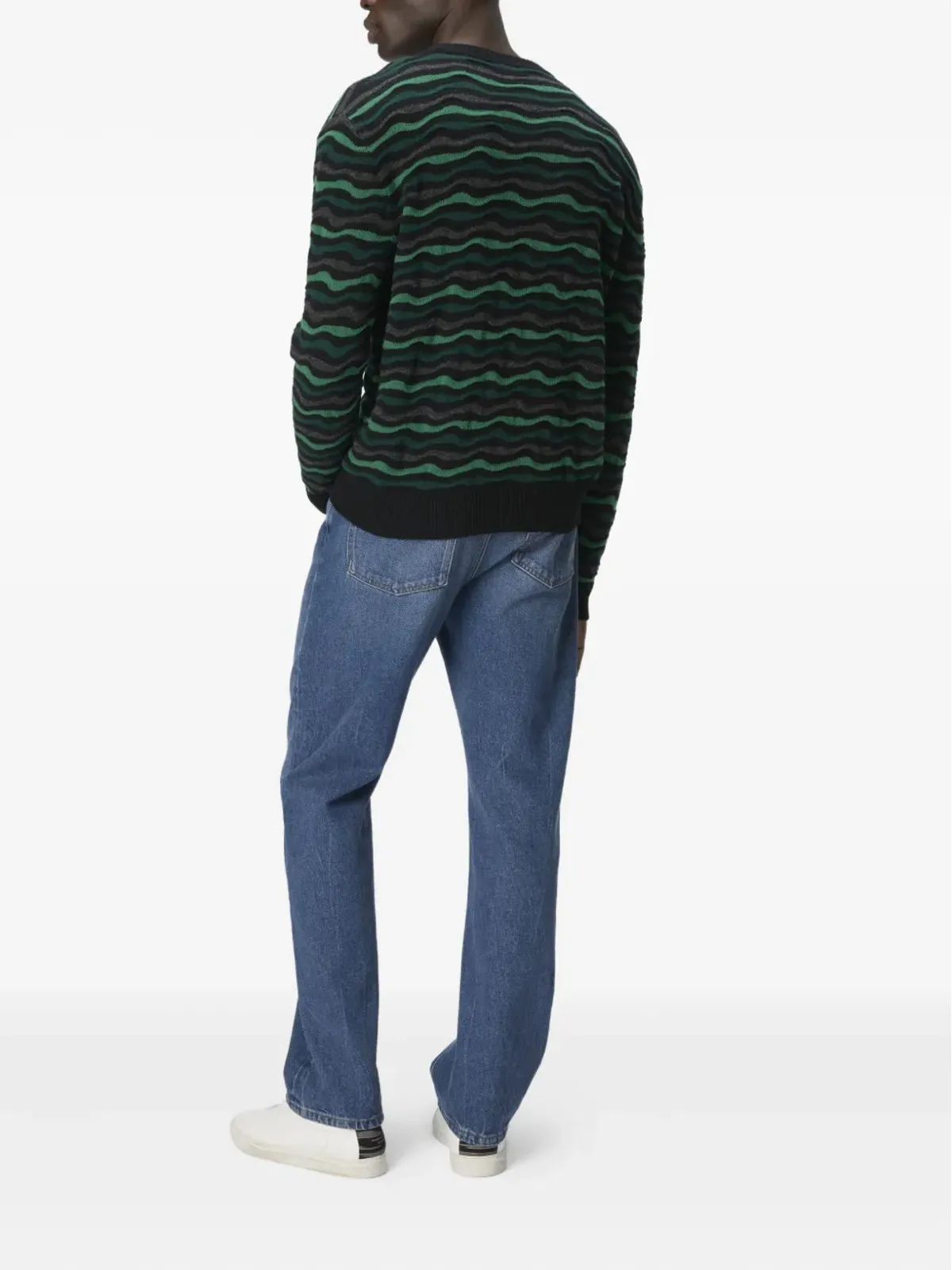 Missoni 波柄クルーネックセーター - 画像3