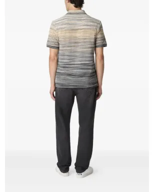 Missoni ストライプオンブレ ポロシャツ - サムネイル3