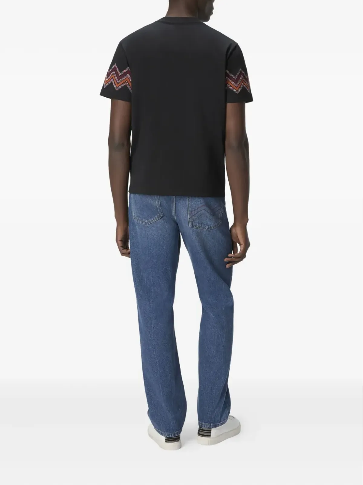Missoni ジグザグ柄プリント半袖Tシャツ - 画像3
