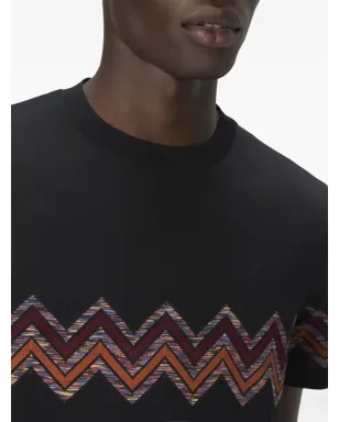 Missoni ジグザグ柄プリント半袖Tシャツ - サムネイル4