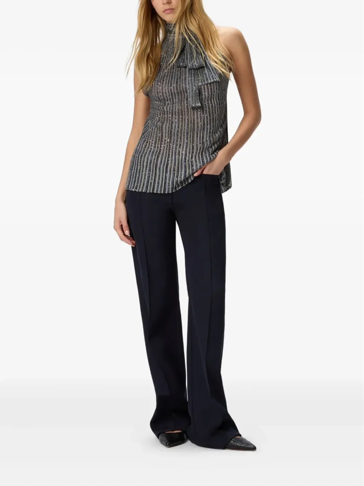 Missoni エンベリッシュド ハルター・トップ - 画像2