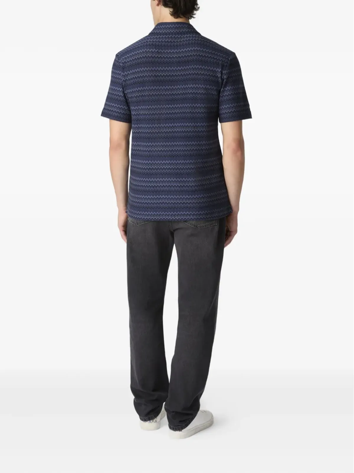 Missoni チェブロン柄ポロシャツ - 画像3