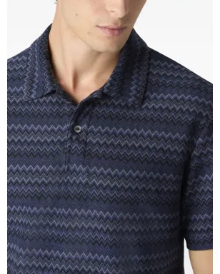 Missoni チェブロン柄ポロシャツ - サムネイル4
