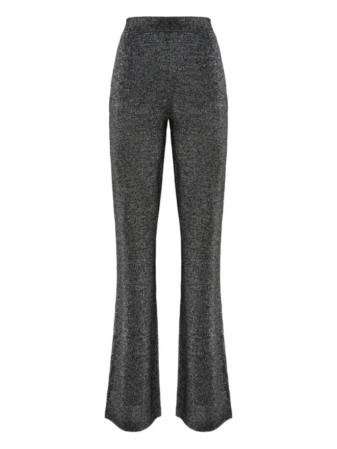 Missoni Missoni メタリックエフェクト フレアパンツ - グレーの商品画像