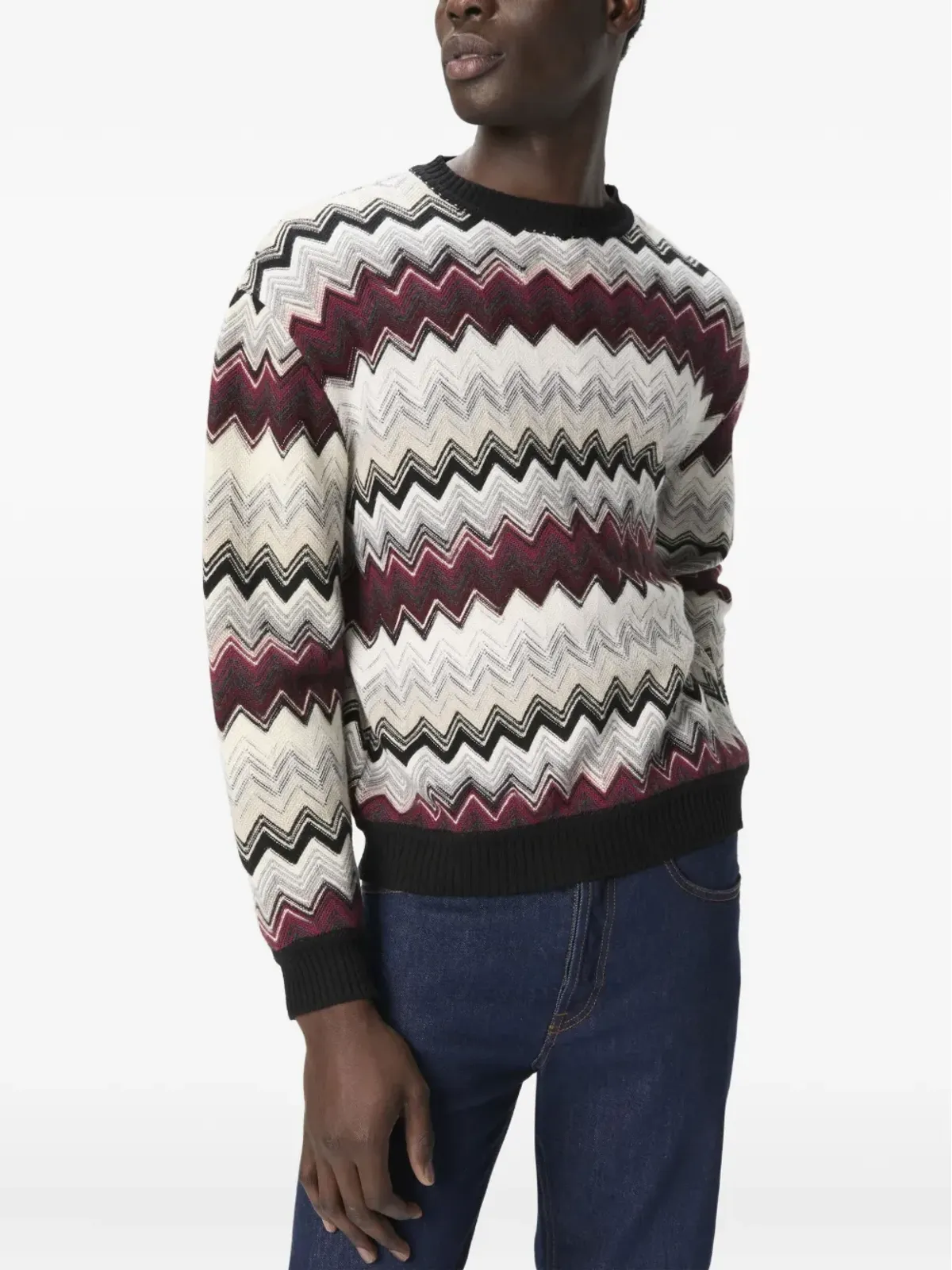 Missoni ジグザグニットセーター - 画像4