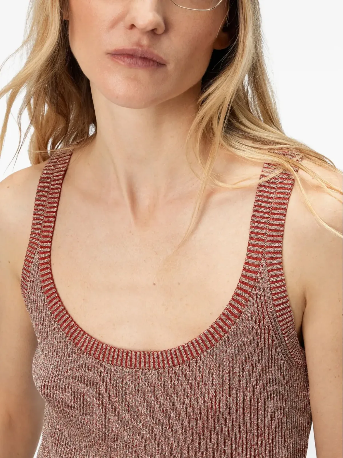 Missoni メタリックリブトップス - 画像4