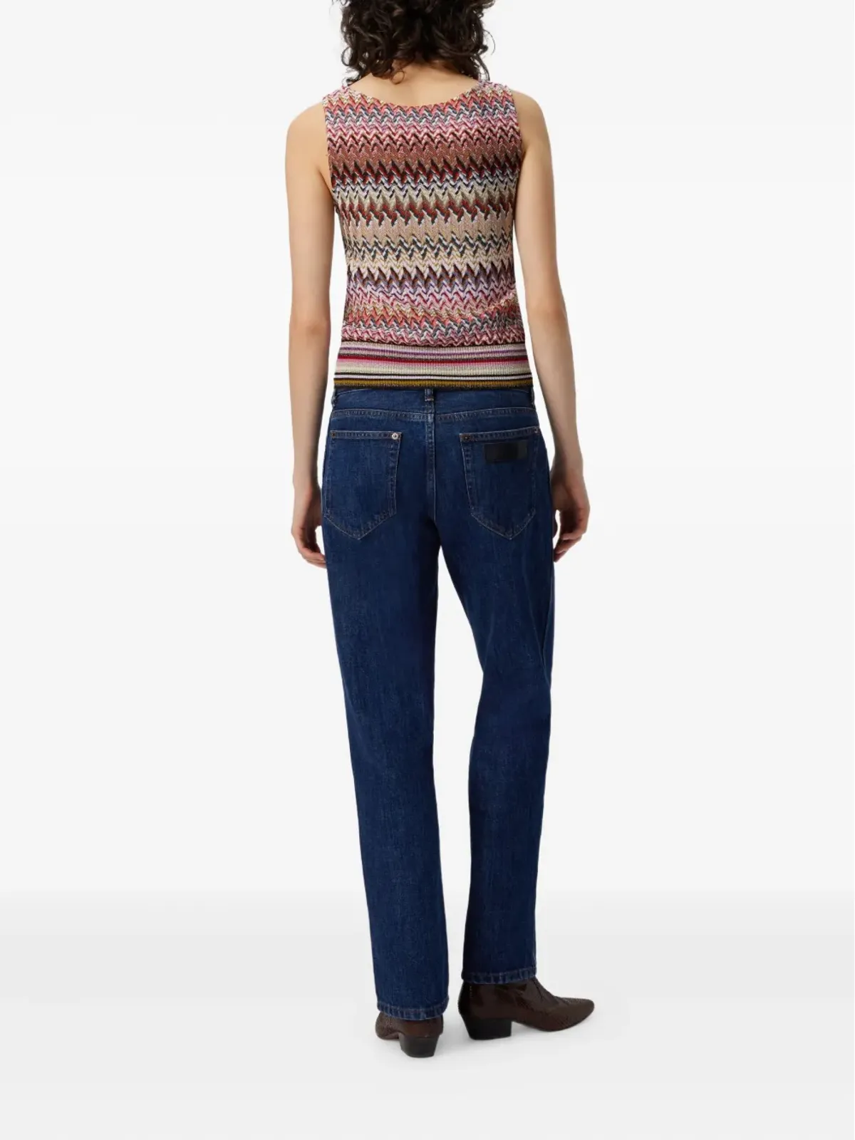 Missoni ファイブポケットコットン ブーツカットジーンズ - 画像3