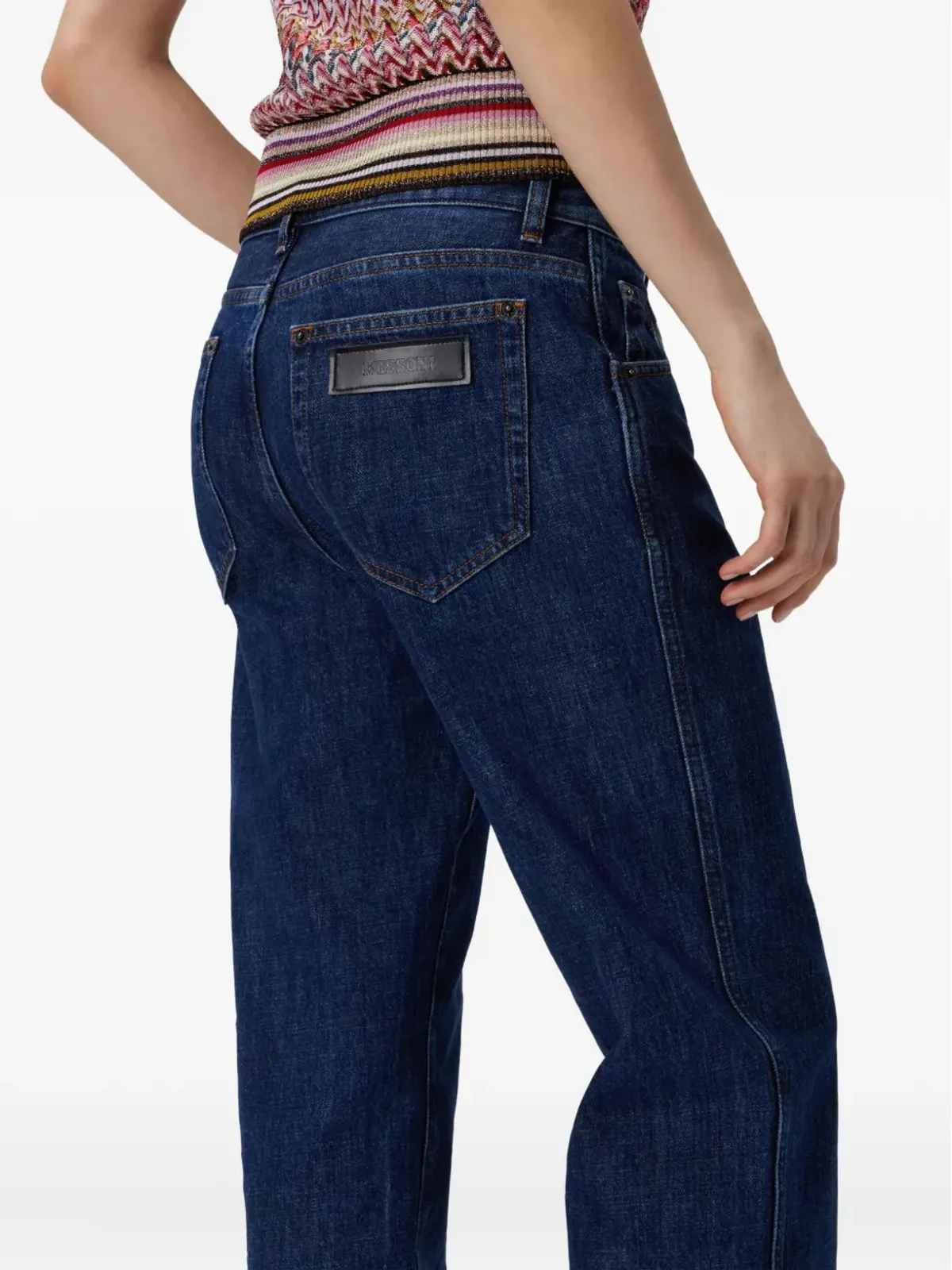 Missoni ファイブポケットコットン ブーツカットジーンズ - 画像4