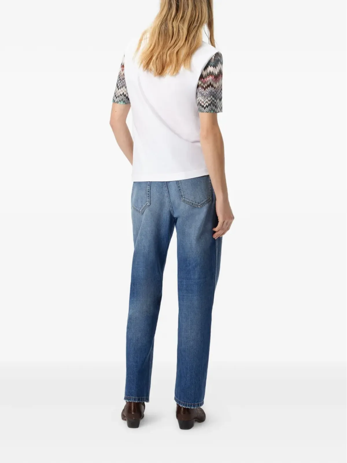Missoni ジグザグ柄の半袖Tシャツ - 画像3