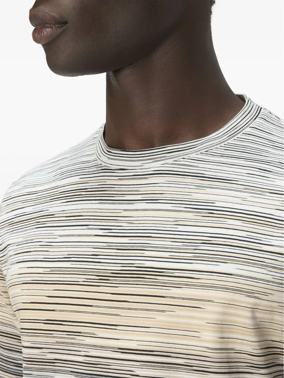 Missoni フェードフレーム柄 Tシャツ - 画像4