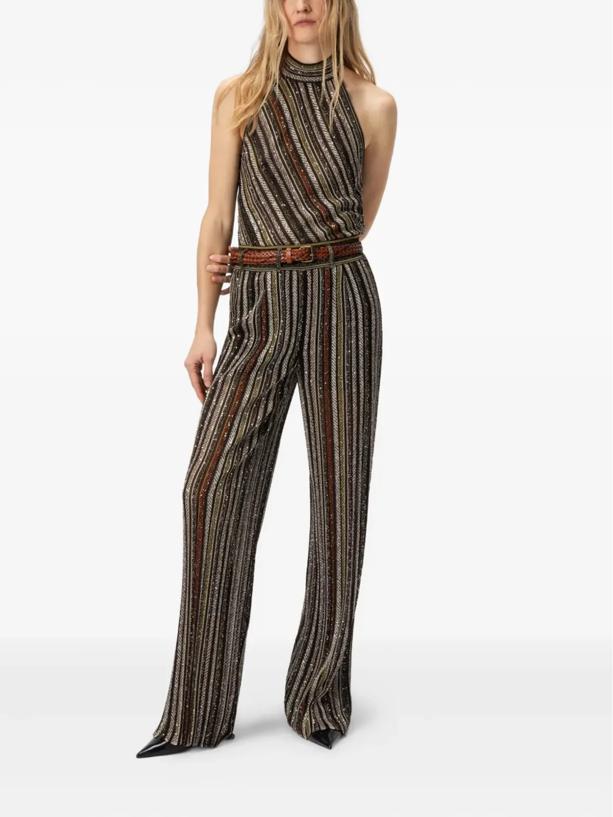 Missoni パターン柄のパラッツォパンツ - 画像2