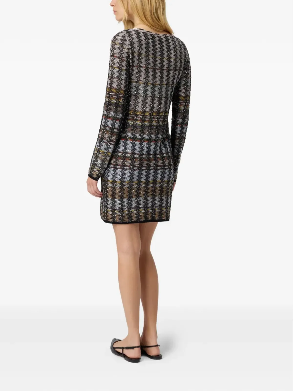 Missoni エンベリッシュド ハウンドトゥース ミニドレス - 画像3