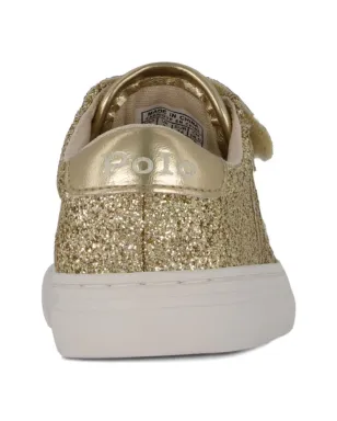 POLO RALPH LAUREN KIDS グリッター スニーカー - ゴールド - サムネイル5