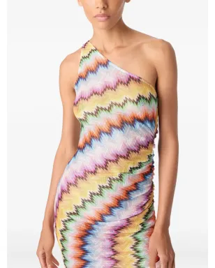 Missoni ジグザグフリンジミニドレス - サムネイル2