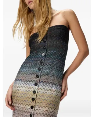 Missoni ボタンフロント マキシドレス - サムネイル4