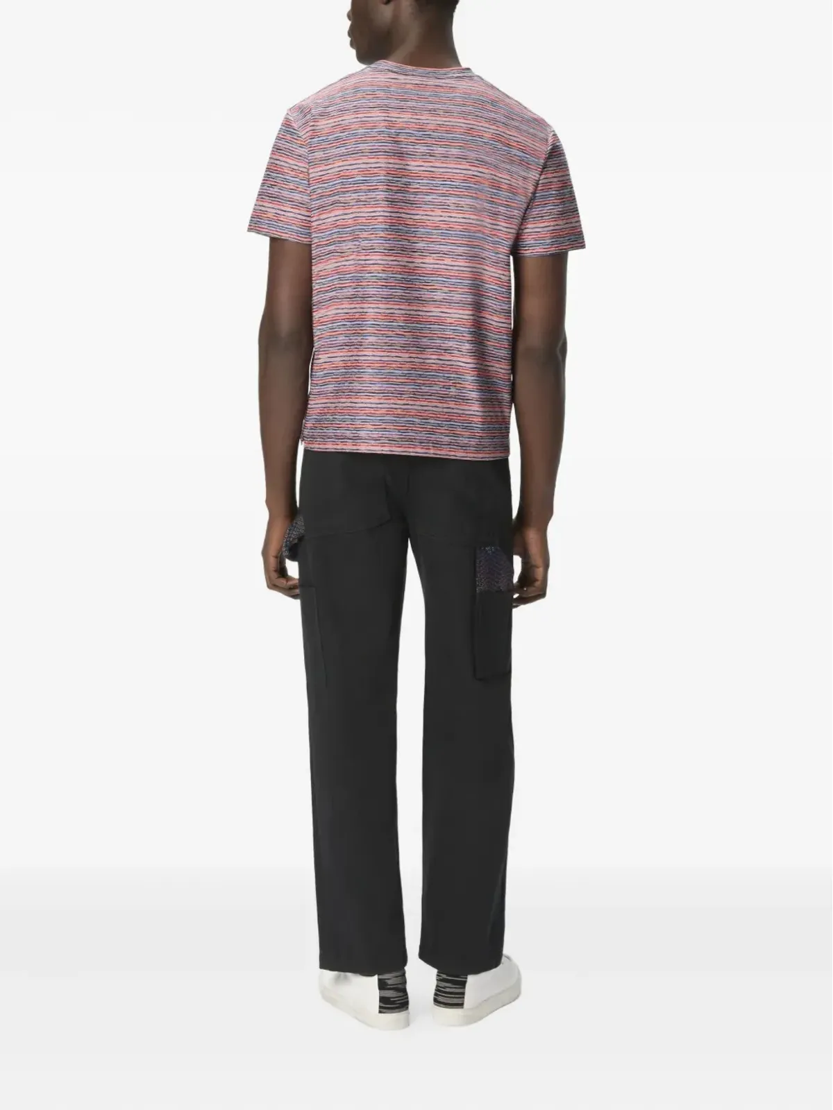 Missoni ジグザグ柄 クルーネック Tシャツ - レッド - 画像3