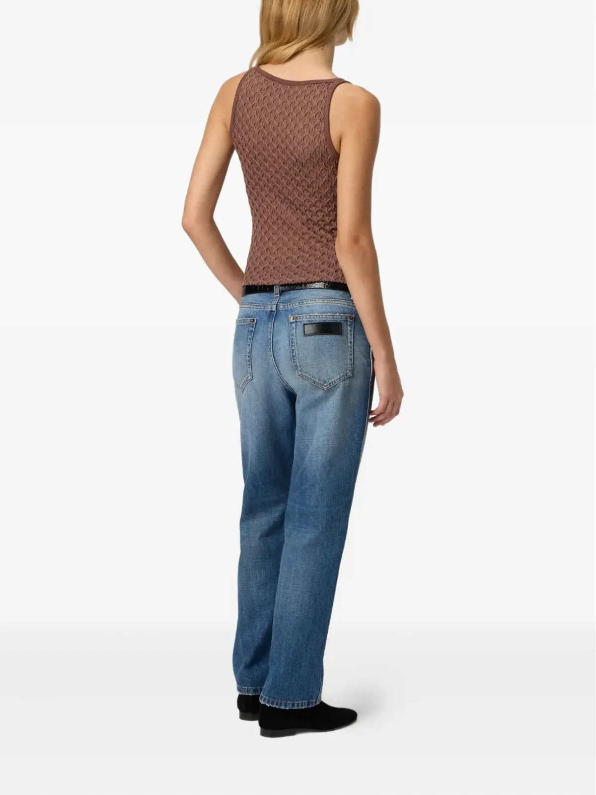 Missoni テクスチャード ノースリーブ タンクトップ - 画像3