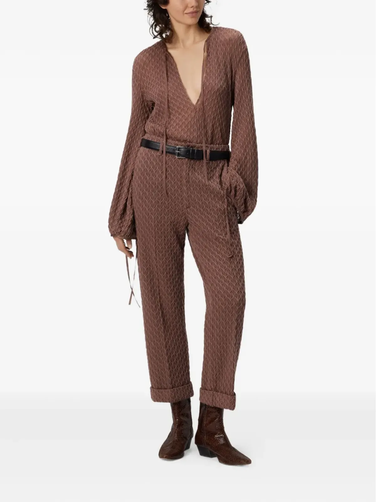 Missoni テクスチャード テーラード パンツ - 画像2