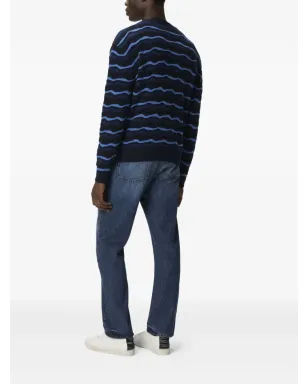 Missoni 波柄カーディガン - Blue - サムネイル3