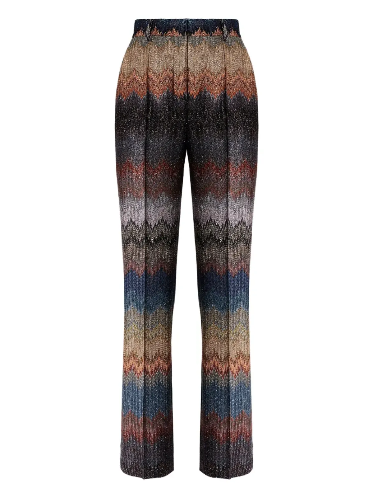Missoni ジグザグ柄グリッター加工パンツ - 画像1