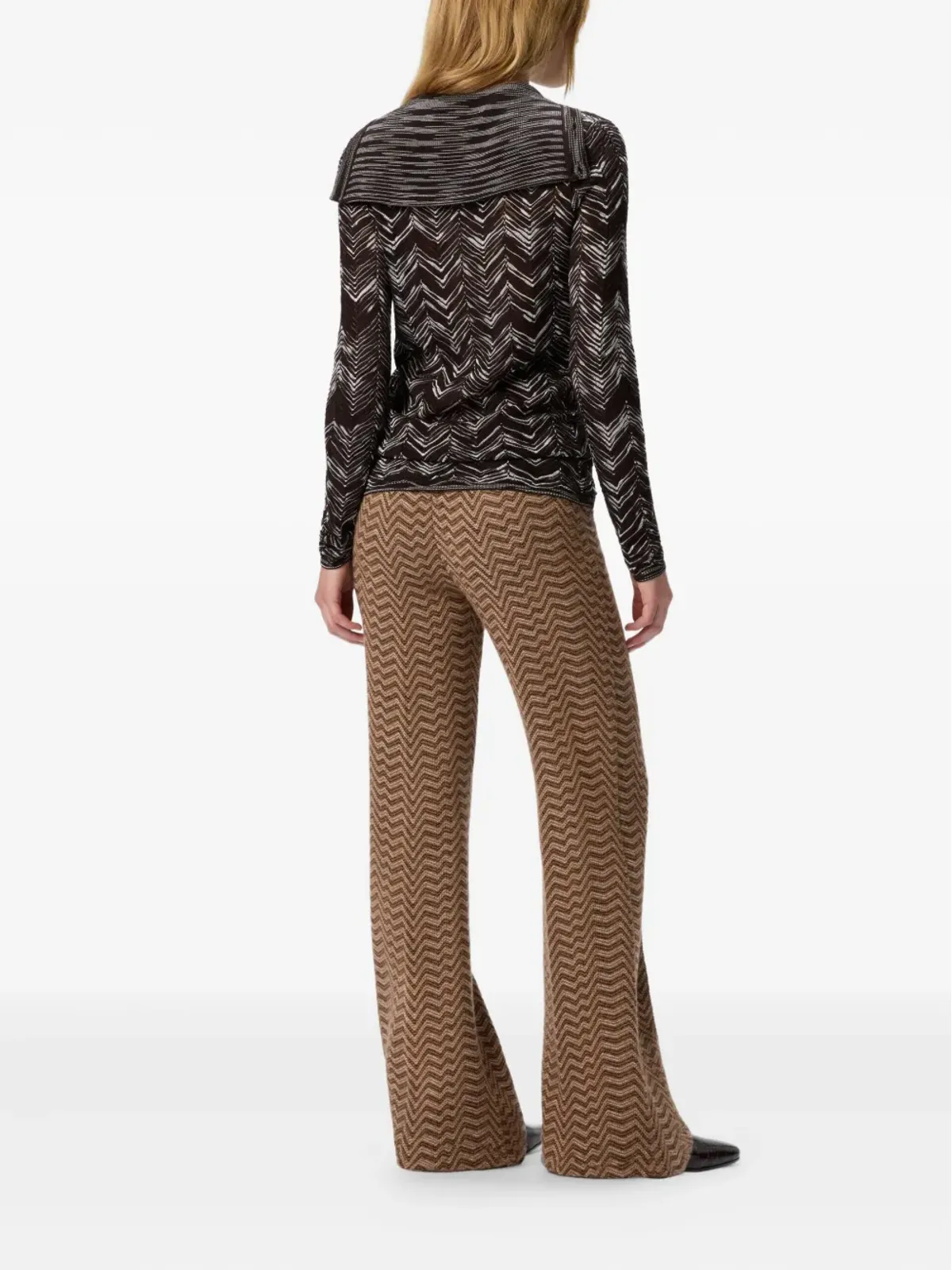 Missoni ニットポロトップ - 画像3
