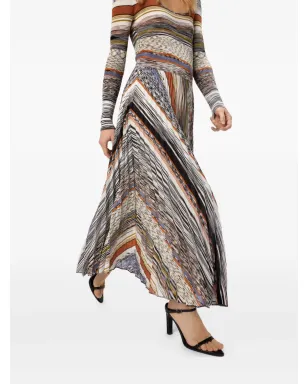 Missoni ストライプ柄ミディドレス - サムネイル4