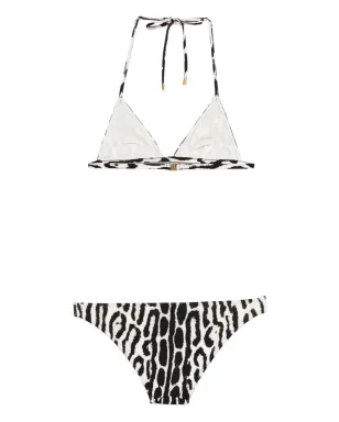 TOM FORD レオパードプリント トライアングルビキニ - サムネイル2