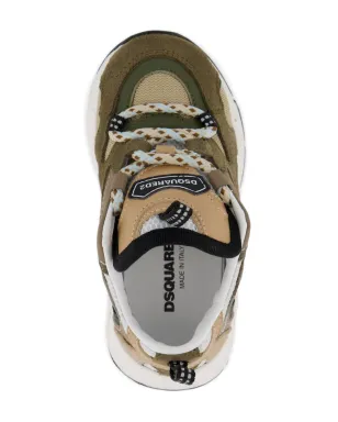DSQUARED2 KIDS バブルスエードスニーカー - サムネイル4