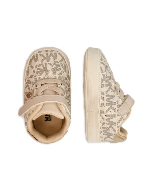 Michael Kors Kids ロゴプリント スニーカー - サムネイル3