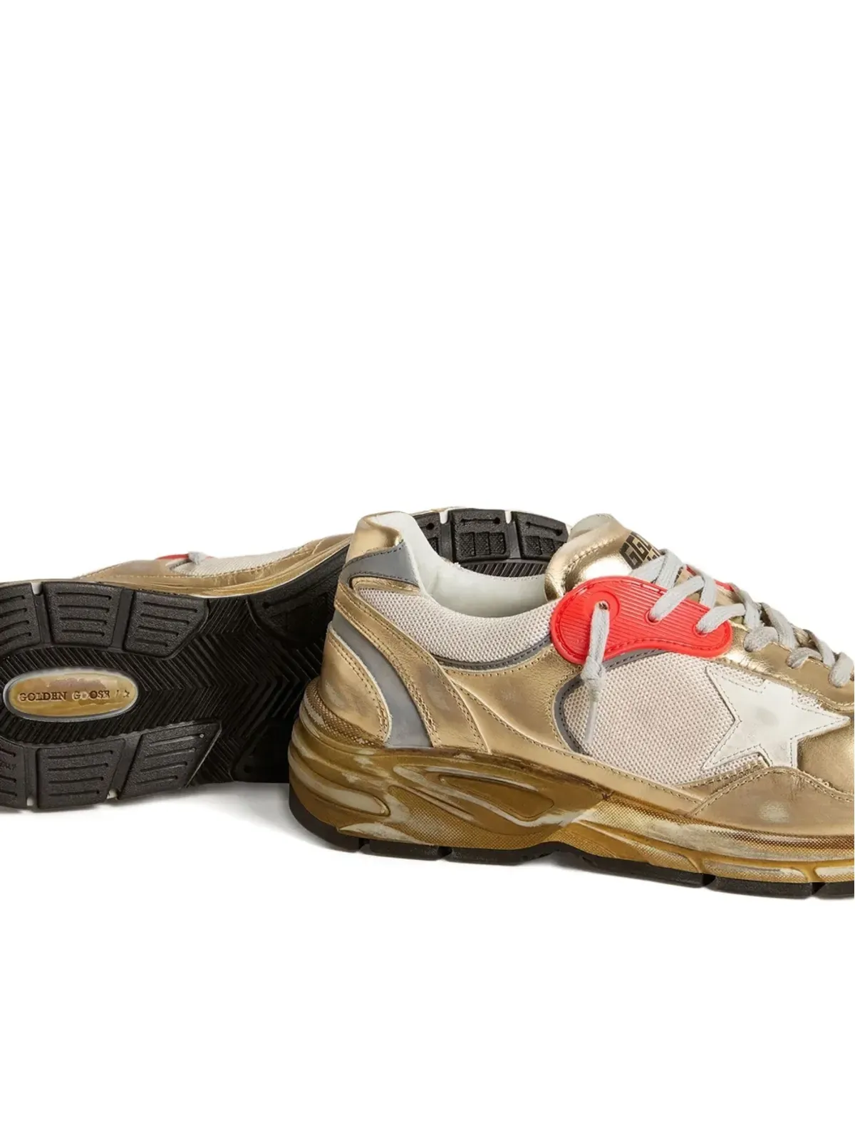 Golden Goose ダッド レースアップスニーカー - 画像4