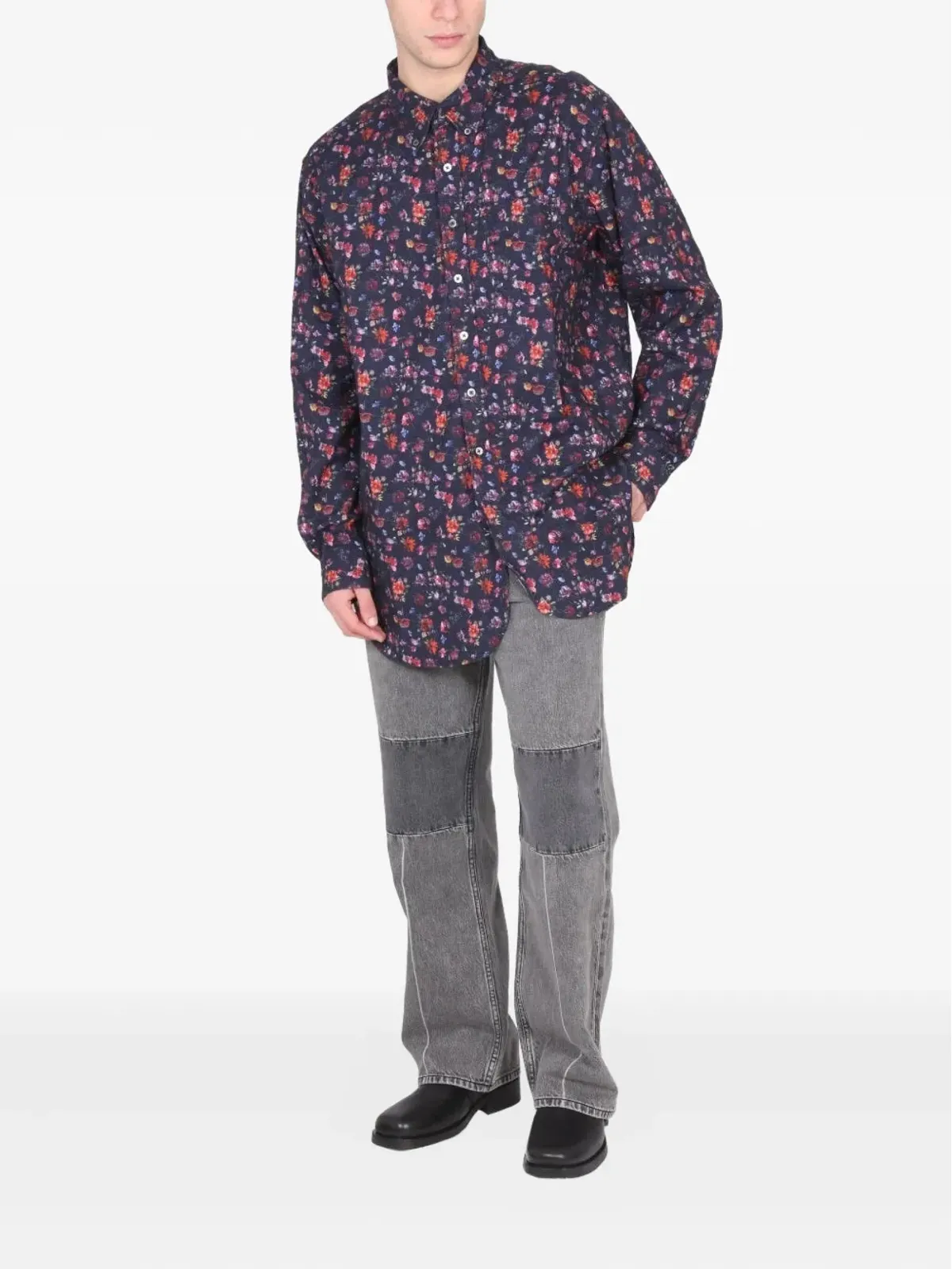 Engineered Garments 花柄プリントシャツ - 画像2