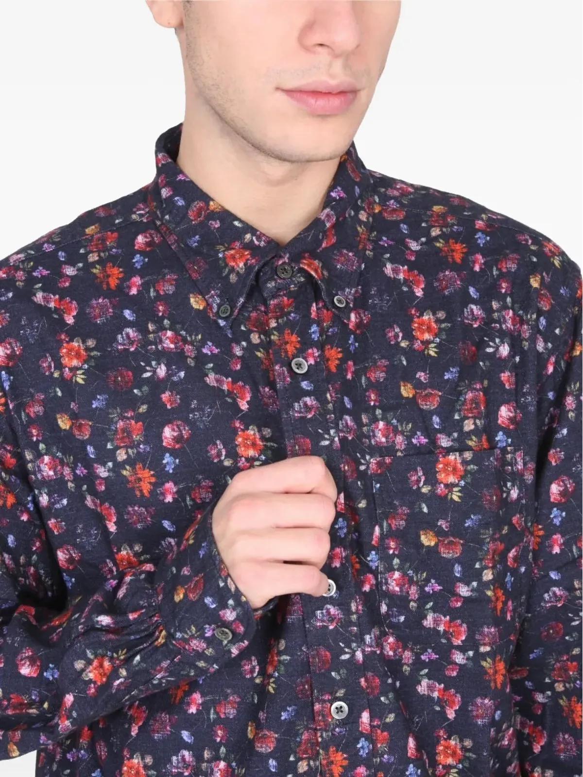 Engineered Garments 花柄プリントシャツ - 画像4