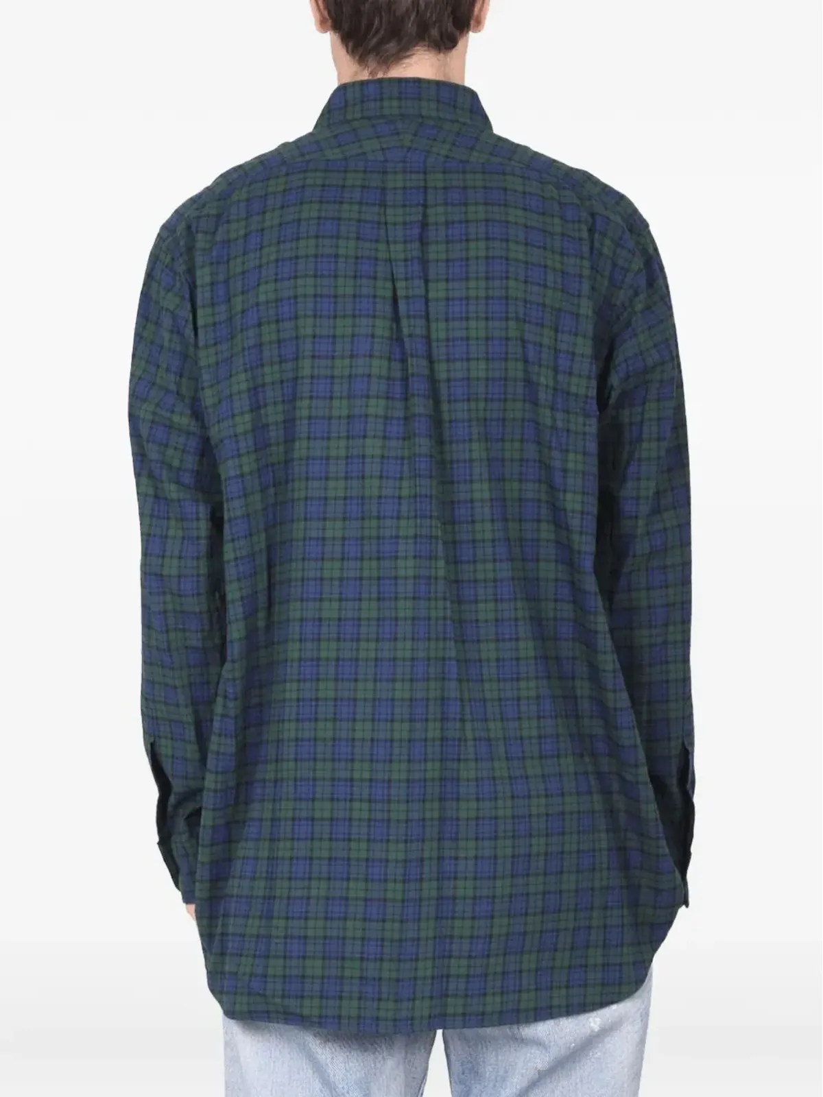 Engineered Garments チェック柄シャツ ブルー - 画像3