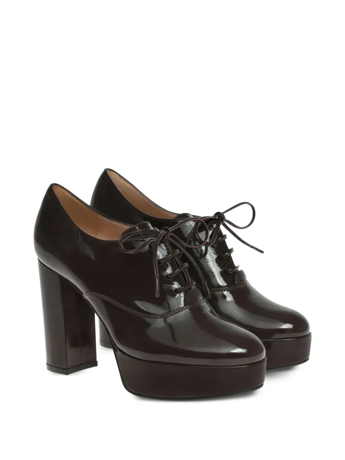 Gianvito Rossi Vicky レースアップ・プラットフォームブーツ - 画像2