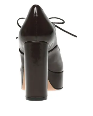 Gianvito Rossi Vicky レースアップ・プラットフォームブーツ - サムネイル3