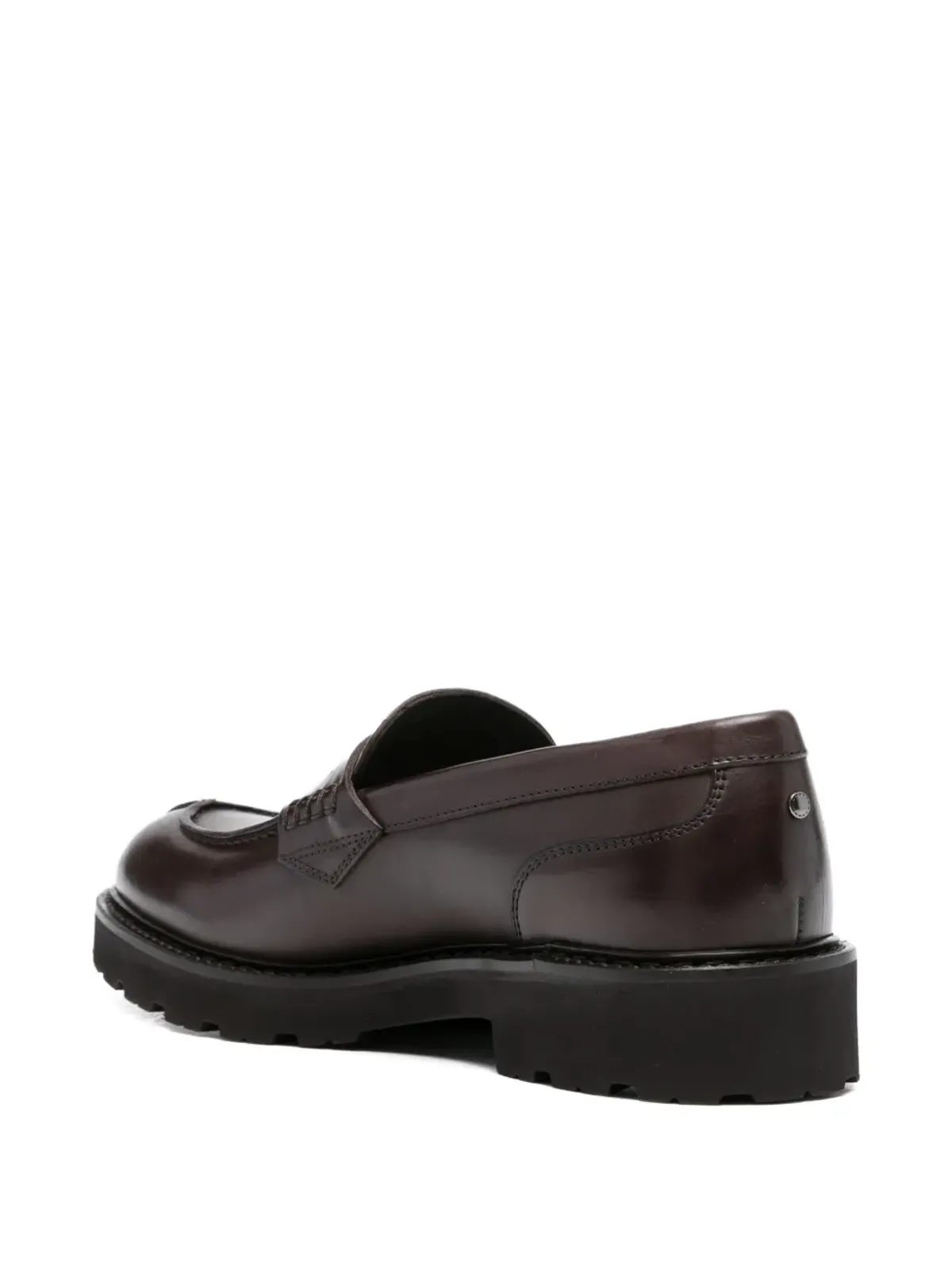 Canali ペニー レザー ローファー - 画像3