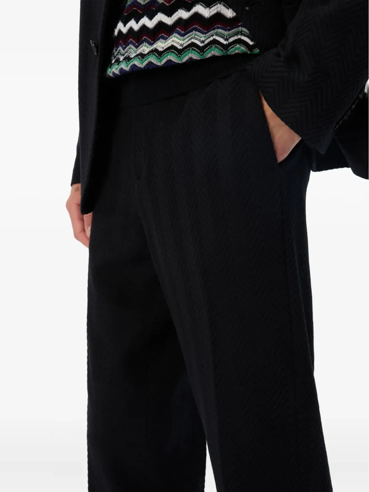 Missoni ヘリンボーン柄パンツ - 画像4