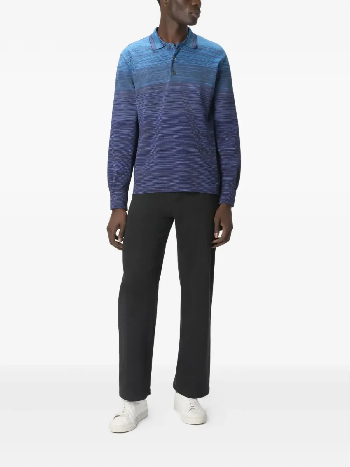 Missoni オムブレエフェクト ポロシャツ - 画像2