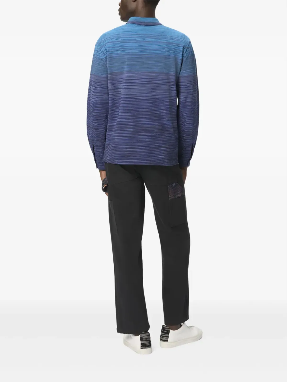 Missoni オムブレエフェクト ポロシャツ - 画像3