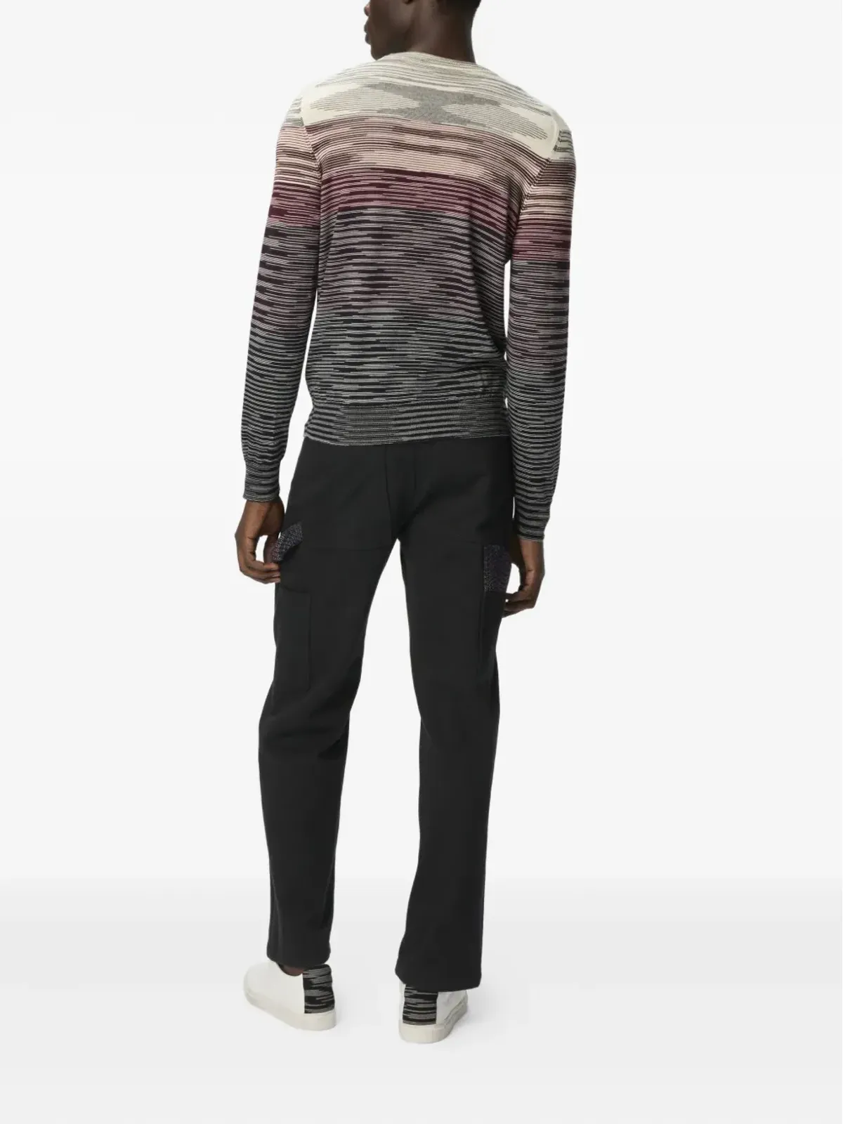Missoni ストライプ柄クルーネックセーター - 画像3