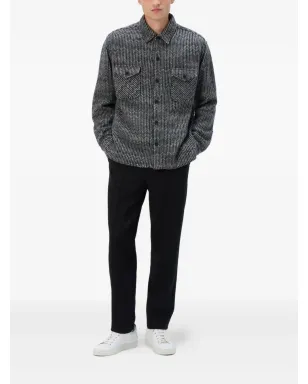 Missoni ヘリンボーン柄シャツ - グレー - サムネイル2