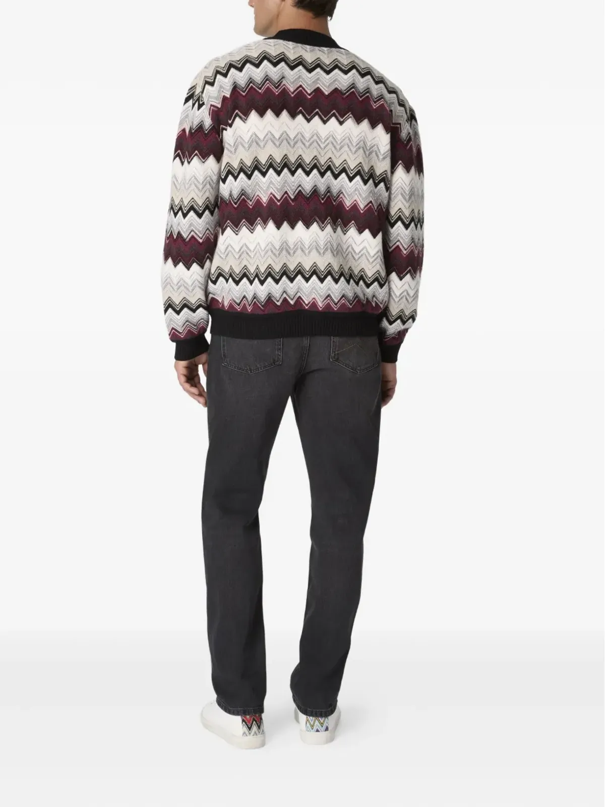 Missoni チェボン柄ボタンカーディガン - 画像3
