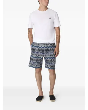 Missoni チェボロン柄 デッキショーツ - Blue - サムネイル2