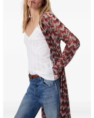 Missoni シェブロン柄マキシカーディガン - サムネイル4