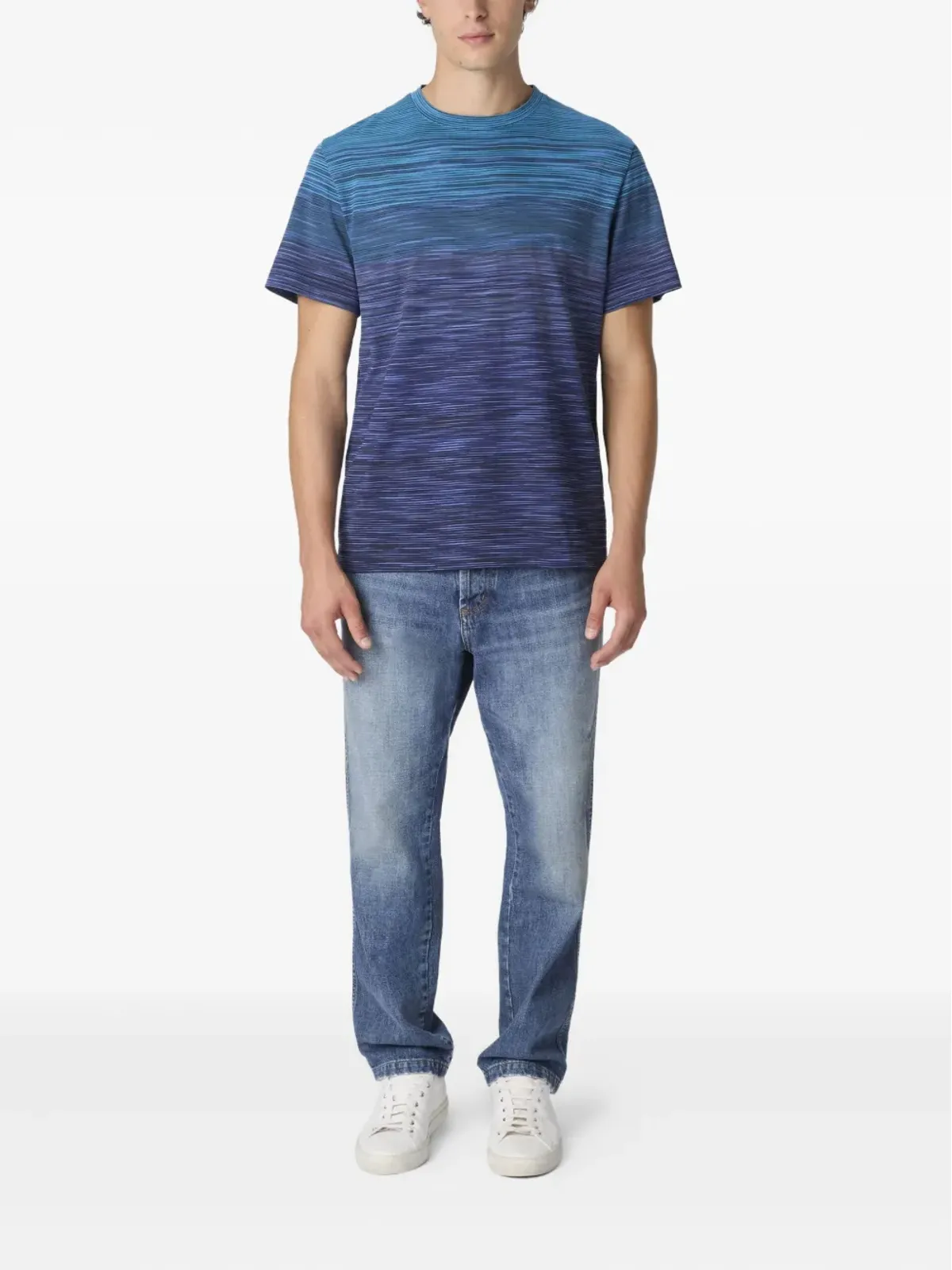Missoni オmbreストライプTシャツ - 画像2