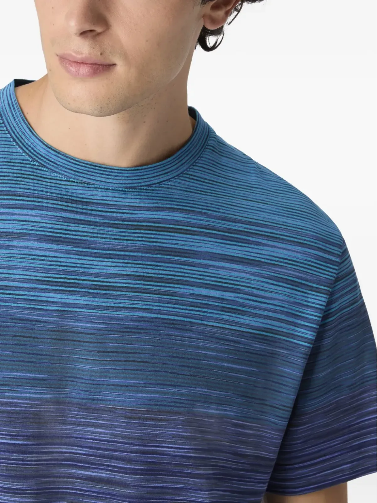 Missoni オmbreストライプTシャツ - 画像4